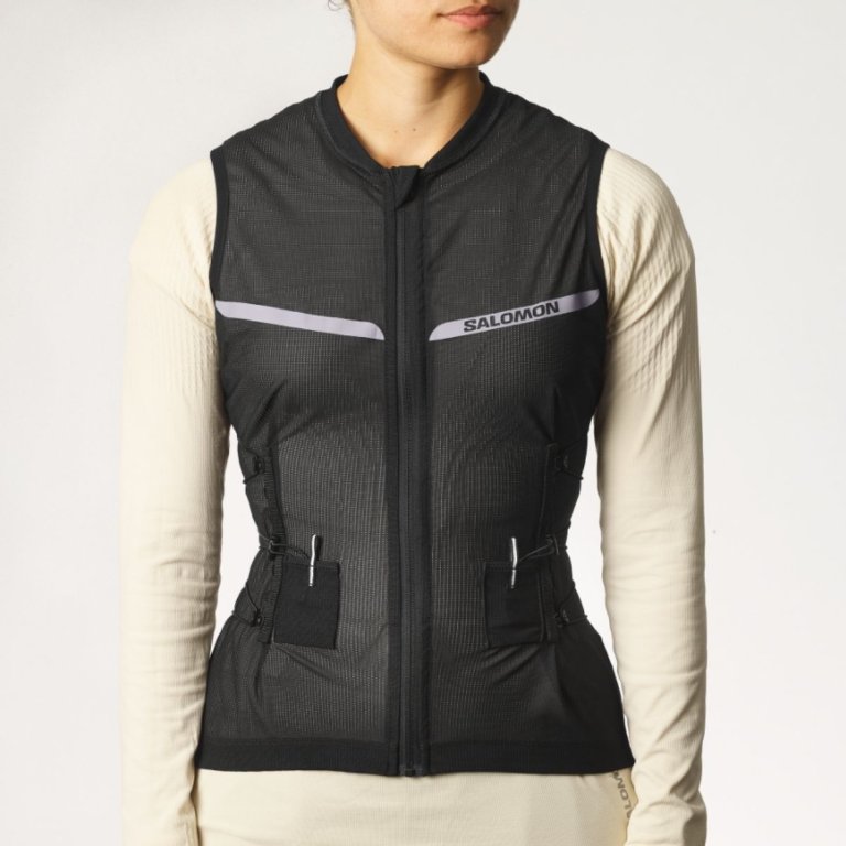 Захисний жилет для хребта Salomon Flexcell Pro W - чорний