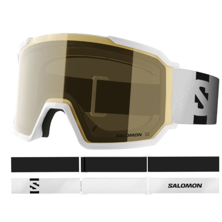 Гірськолижні окуляри Salomon S/View 3 Access Окуляри - білі
