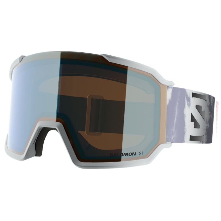 Гірськолижні окуляри Salomon S/View 3 mint - сірі
