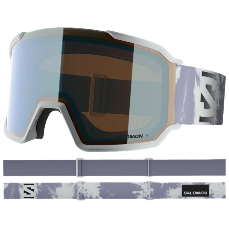 Гірськолижні окуляри Salomon S/View 3 mint - сірі