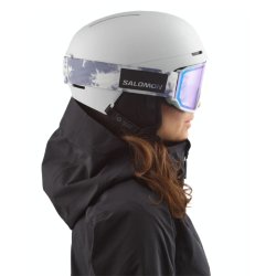 Гірськолижні окуляри Salomon S/View 3 mint - сірі