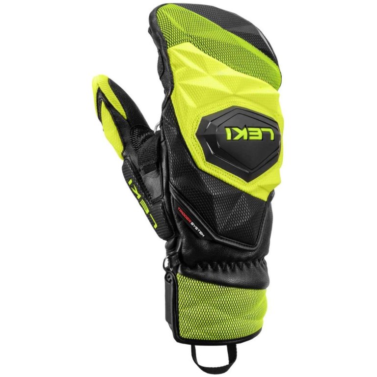 Рукавиці Leki WCR Venom SL 3D Mitt - чорно/жовті