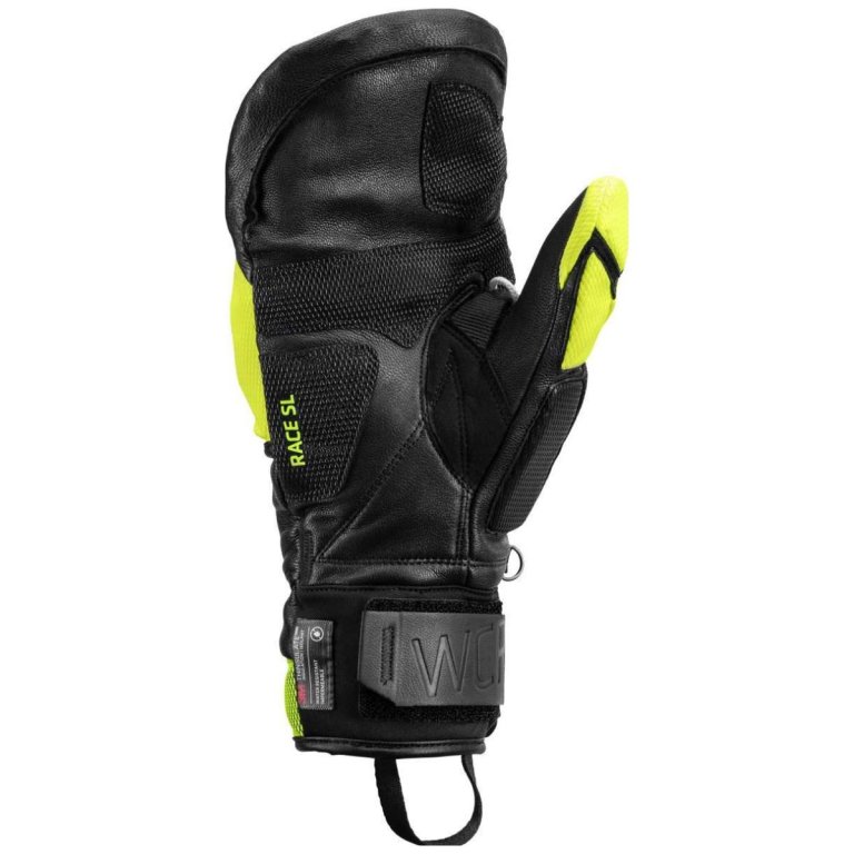 Рукавиці Leki WCR Venom SL 3D Mitt - чорно/жовті