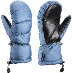 Zjazdové rukavice Leki Glace 3D Mitt W - modrá