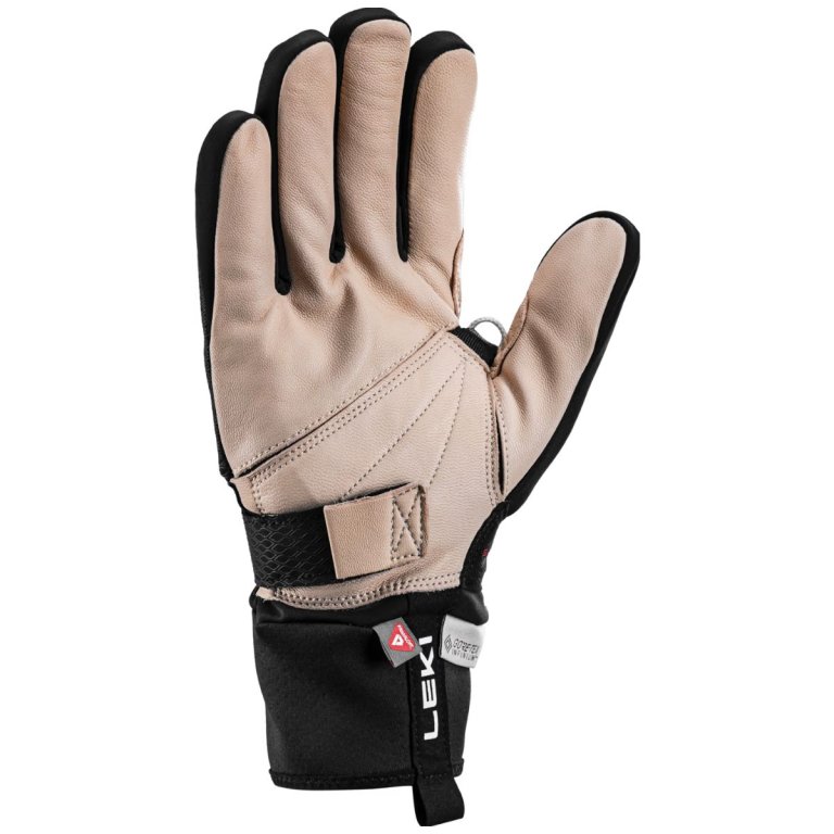 Рукавиці Leki PRC Premium ThermoPlus Shark Gloves - бежеві