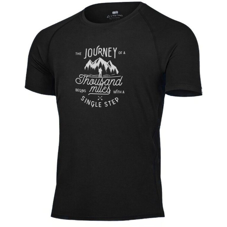 Футболка Lasting Journey-9090 M - чорна