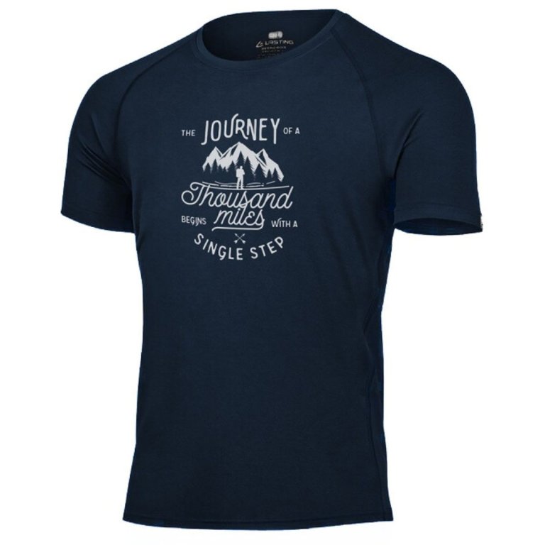 Футболка Lasting Journey-5252 M - синя