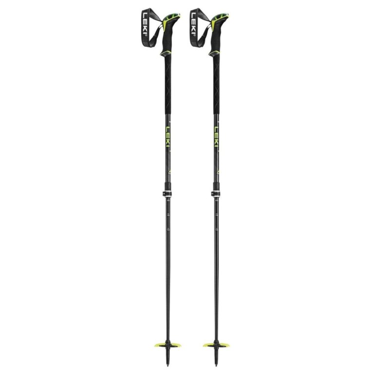 Палиці Leki Guide 2 110 - 150 см - чорно/жовті