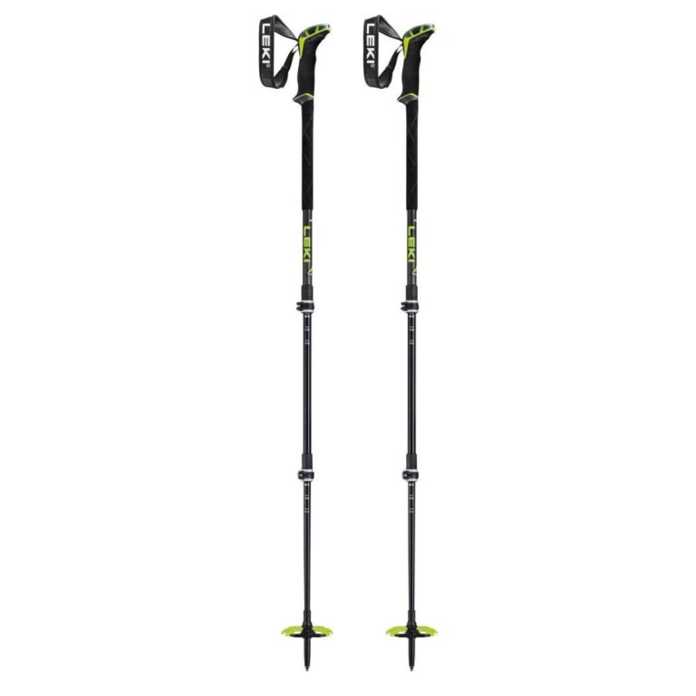 Палиці Leki Guide 3 110 - 150 см - чорно/жовта
