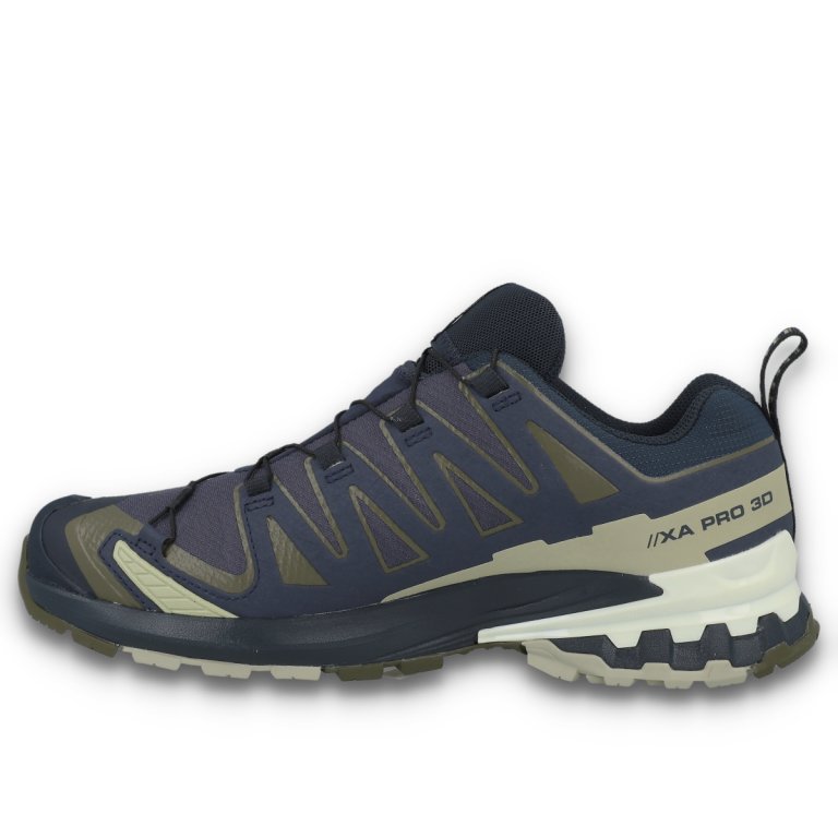 Obuv Salomon XA PRO 3D V9 GTX M - zelená/modrá