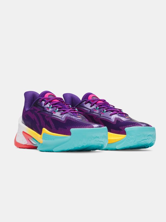 Obuv Under Armour Curry Series 7 Uni Purple