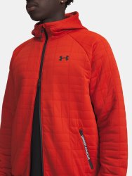 Світшот Under Armour Unstoppable Flc Txtr FZ помаранчевий