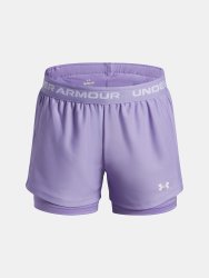Шорти Under Armour Tech Play Up 2n1 Short Jr Purple