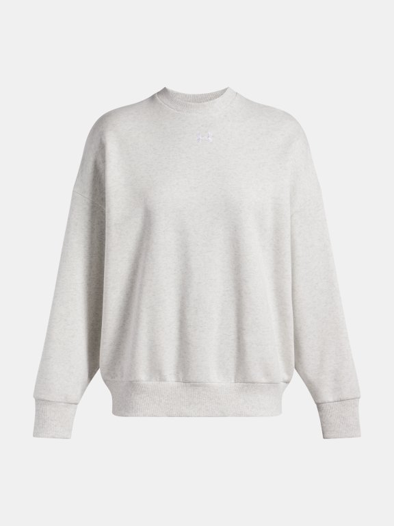 Світшот Under Armour Rival Fleece OS Crew Wmn green/grey