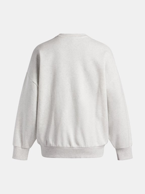 Світшот Under Armour Rival Fleece OS Crew Wmn green/grey