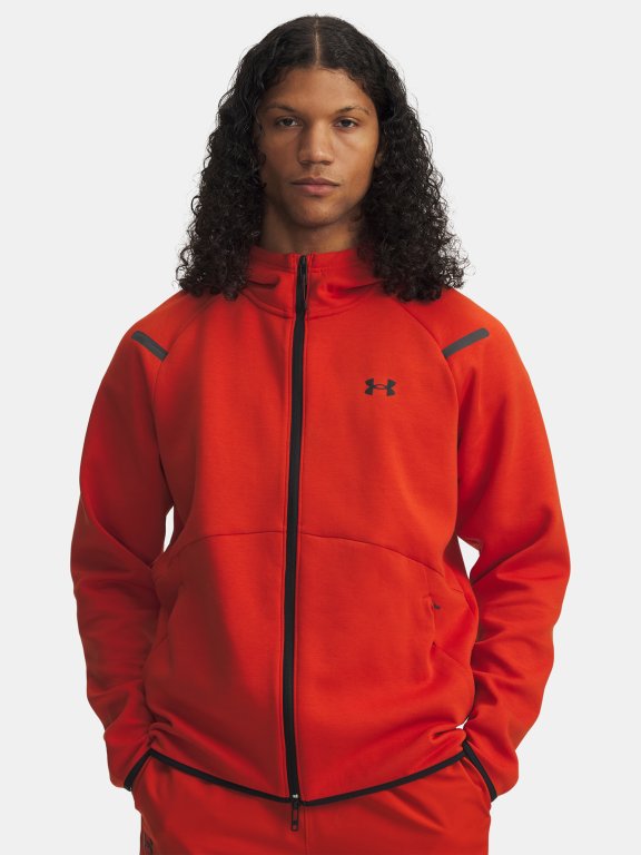 Світшот Under Armour Unstoppable Flc FZ HD EU помаранчевий