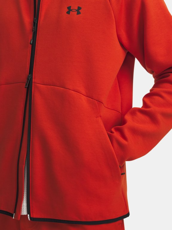 Світшот Under Armour Unstoppable Flc FZ HD EU помаранчевий