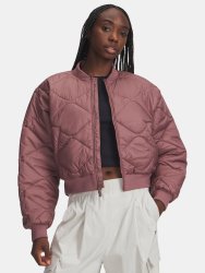 Bunda Under Armour Heritage Bomber Wmn Red