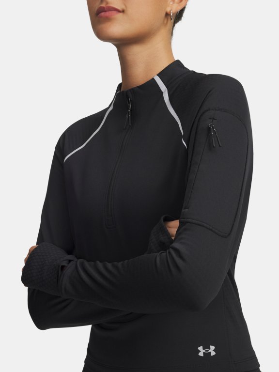 Футболка Under Armour Velociti Pro CW Half Zip Wmn black