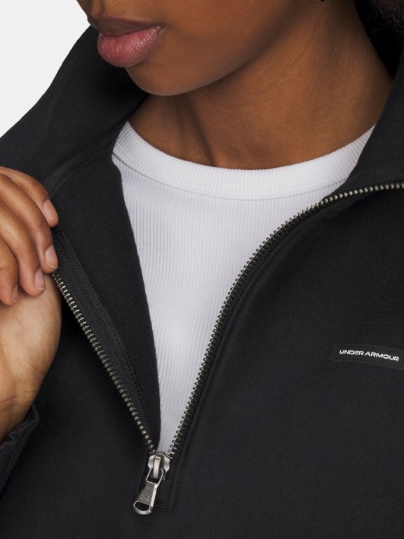 Світшот Under Armour Icon HWT Fleece HZ Wmn black