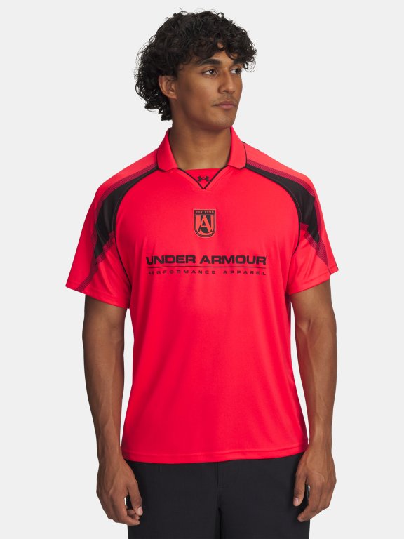 Triko Under Armour 96 Terrace Jersey SS Man Red
