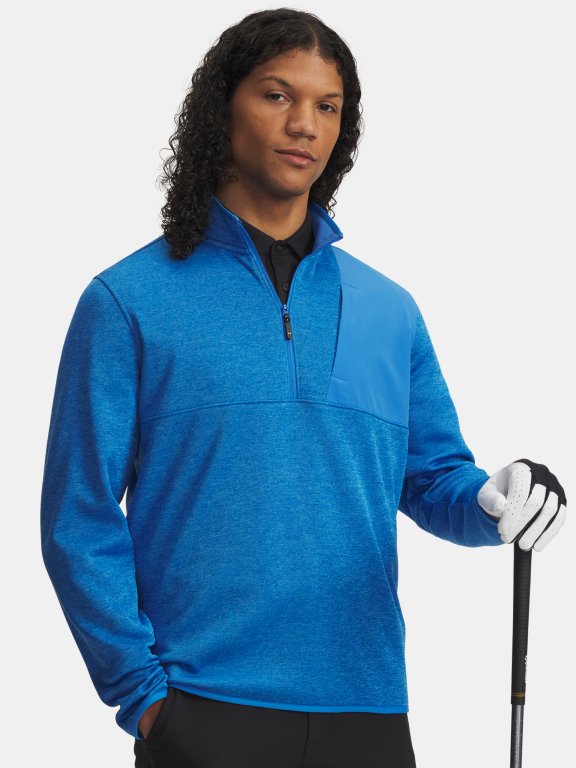 Світшот Under Armour Drive SweaterFleece HZ Man Blue