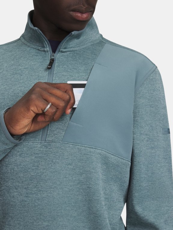 Світшот Under Armour Drive SweaterFleece HZ Man Blue