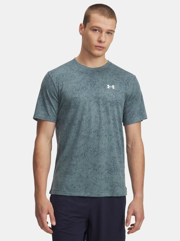 Футболка Under Armour Tech Tee Pixelate Man Blue