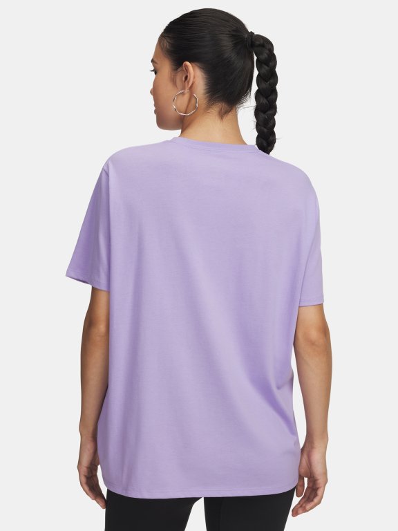 Футболка Under Armour Etched Roses OS SS Wmn Purple