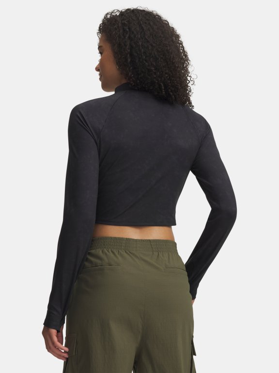 Футболка Under Armour Meridian Suede Effect LS Wmn black
