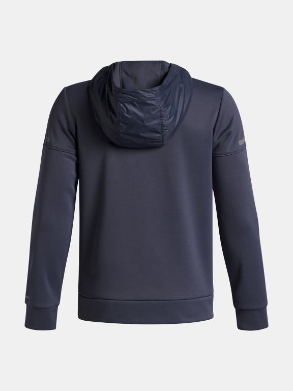 Світшот Under Armour Flc Pro Utility FZ Jr green/grey