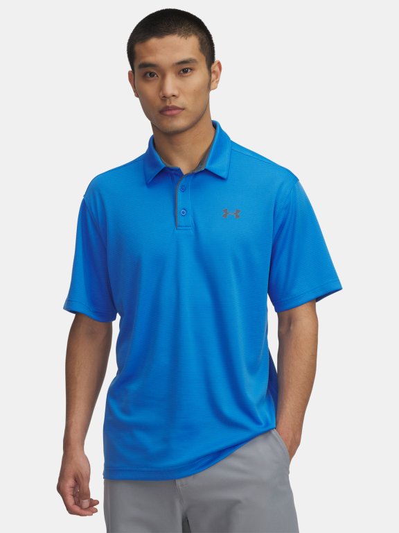 Triko Under Armour Tech Polo Man Blue