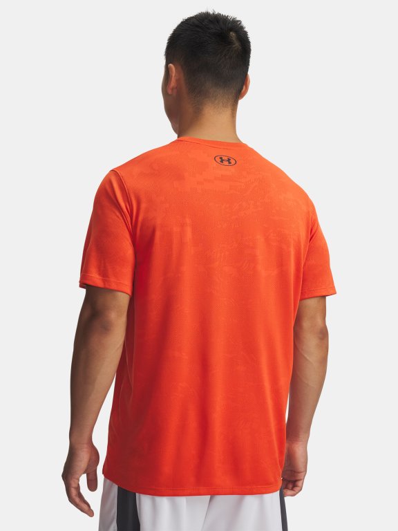 Футболка Under Armour Tech Vent Jacquard SS Man Orange