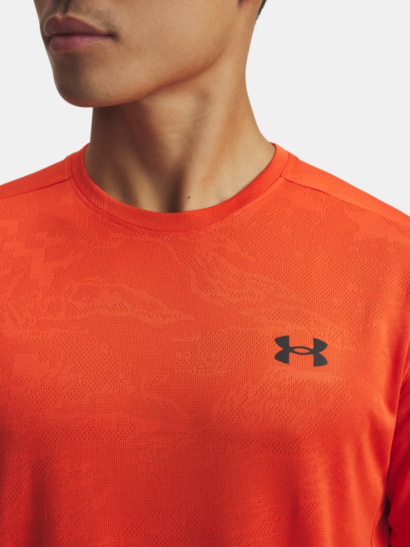 Футболка Under Armour Tech Vent Jacquard SS Man Orange