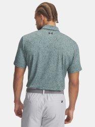 Футболка Under Armour Playoff 3.0 Printed Polo Man Gray Green