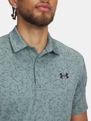Футболка Under Armour Playoff 3.0 Printed Polo Man Gray Green