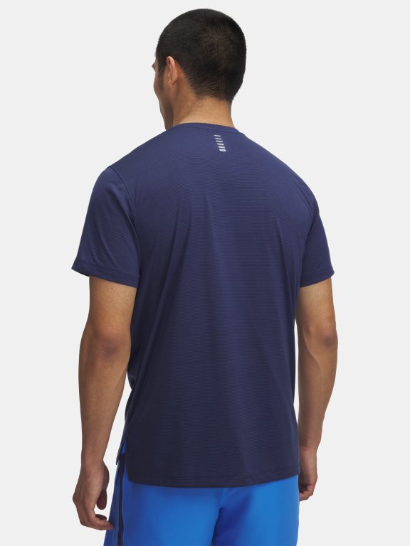 Футболка Under Armour Launch Shortsleeve синя