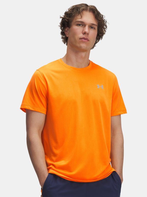 Футболка Under Armour Launch Shortslove Man Orange