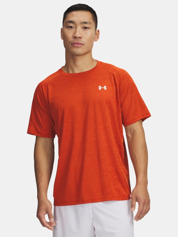Футболка Under Armour Tech Textured SS Man Orange