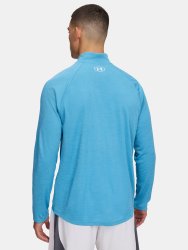 Футболка Under Armour Tech Textured 1/2 Zip синя