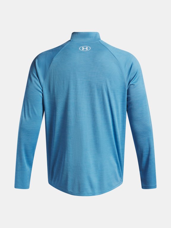 Футболка Under Armour Tech Textured 1/2 Zip синя