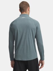 Triko Under Armour Tech Textured 1/2 Zip Man Blue