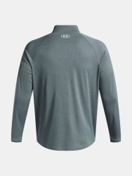 Triko Under Armour Tech Textured 1/2 Zip Man Blue