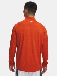 Футболка Under Armour Tech Textured 1/2 Zip помаранчева