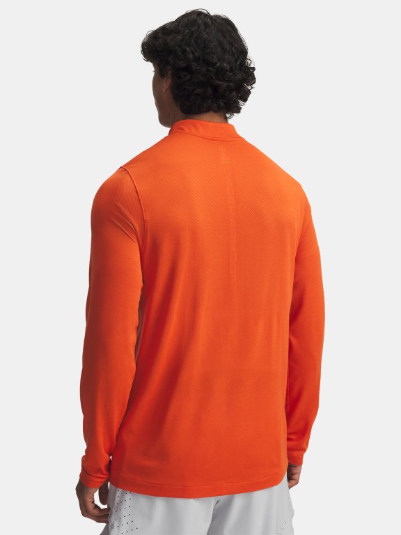 Футболка Under Armour Vanish Elite Seamless 1/4 Zp помаранчева