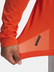 Футболка Under Armour Vanish Elite Seamless 1/4 Zp помаранчева