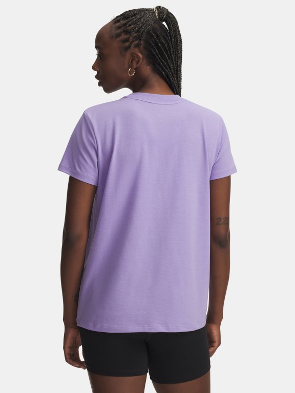 Футболка Under Armour Rival Core SS Wmn Purple