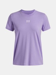 Футболка Under Armour Rival Core SS Wmn Purple