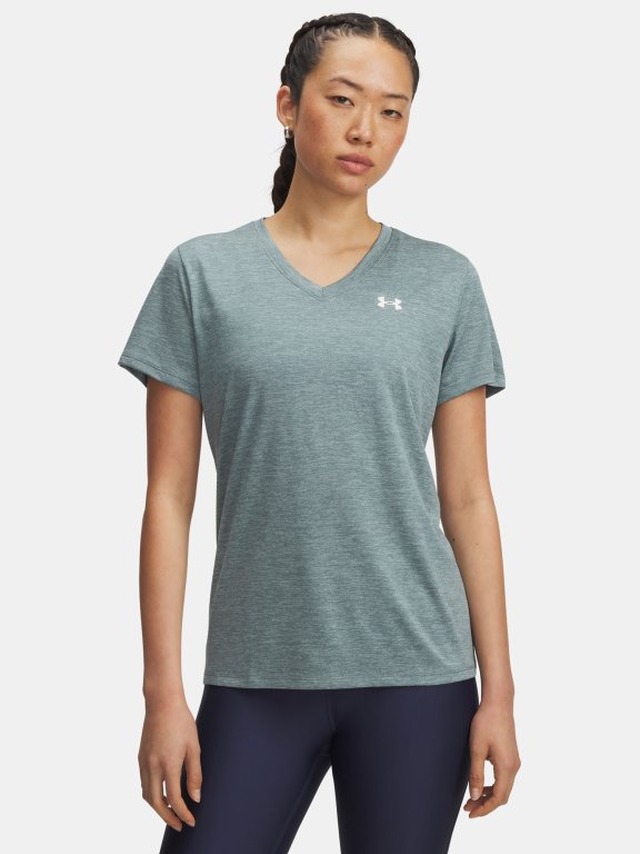 Футболка Under Armour Tech SSV- Twist Wmn Blue