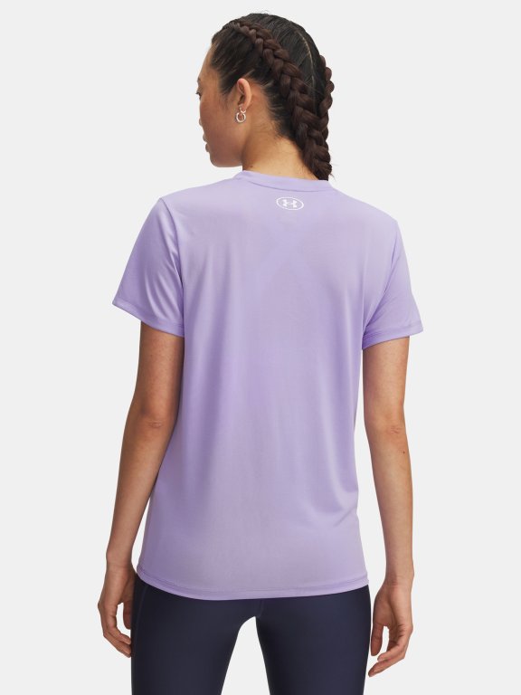 Футболка Under Armour Tech SSV- Solid Wmn Purple